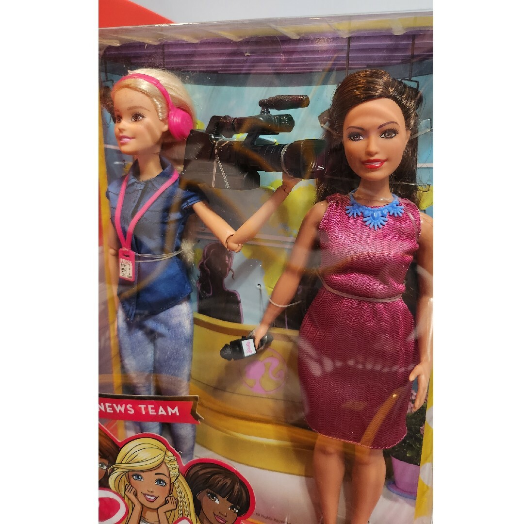 Barbie(バービー)のBarbie TV NEWS TEAM エンタメ/ホビーのおもちゃ/ぬいぐるみ(キャラクターグッズ)の商品写真