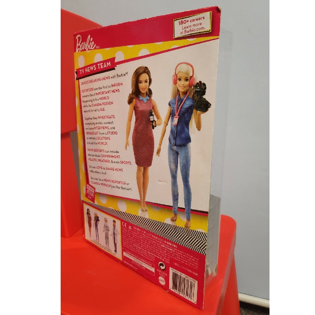 Barbie(バービー)のBarbie TV NEWS TEAM エンタメ/ホビーのおもちゃ/ぬいぐるみ(キャラクターグッズ)の商品写真
