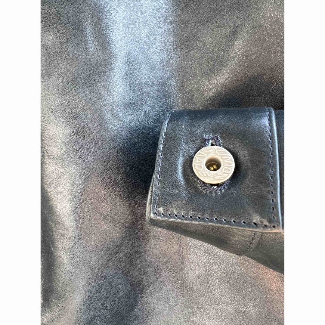 本藍染め　 ファーストタイプ　大戦モデル　ホースハイド　レザージャケット　1st メンズのジャケット/アウター(レザージャケット)の商品写真