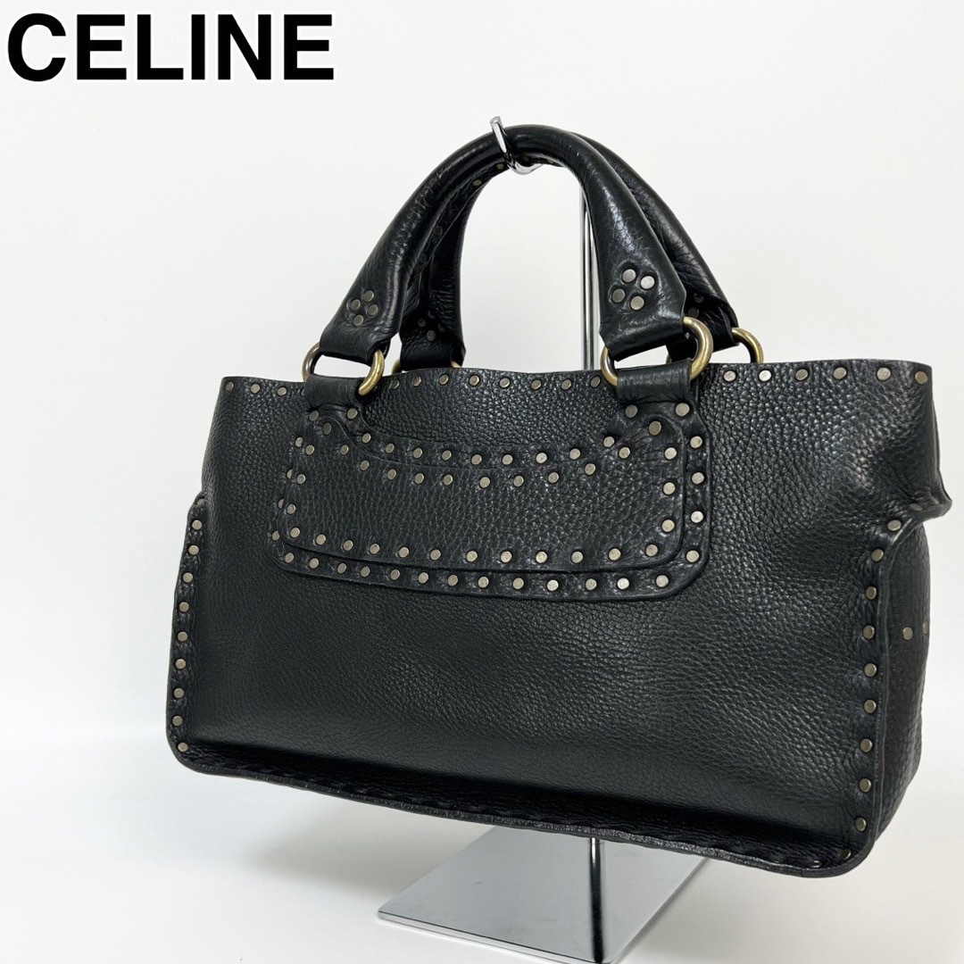 23J05 CELINE セリーヌ ブギーバッグ レザー スタッズ - www ...