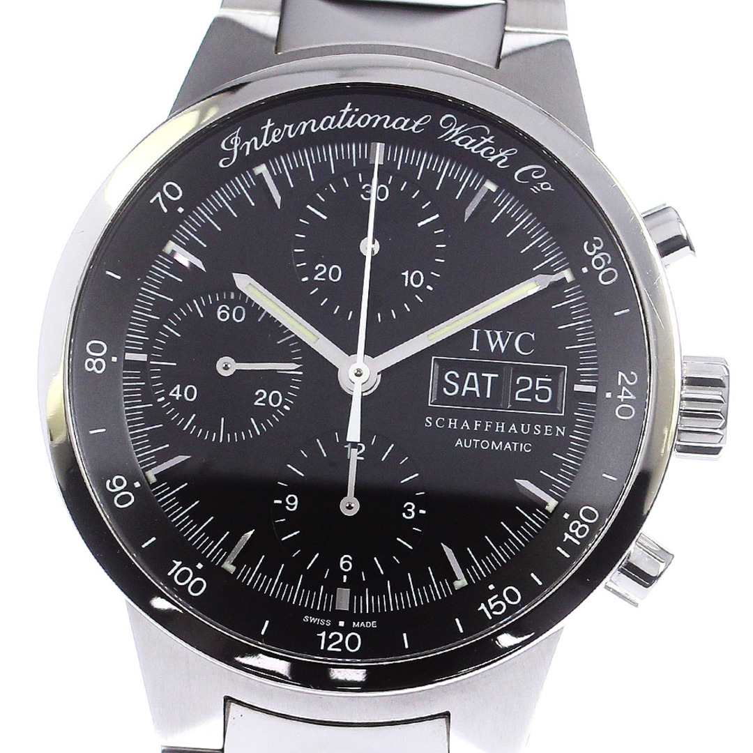 IWC IWC SCHAFFHAUSEN IW370708 GST クロノグラフ デイデイト 自動巻き メンズ 保証書付き_764697