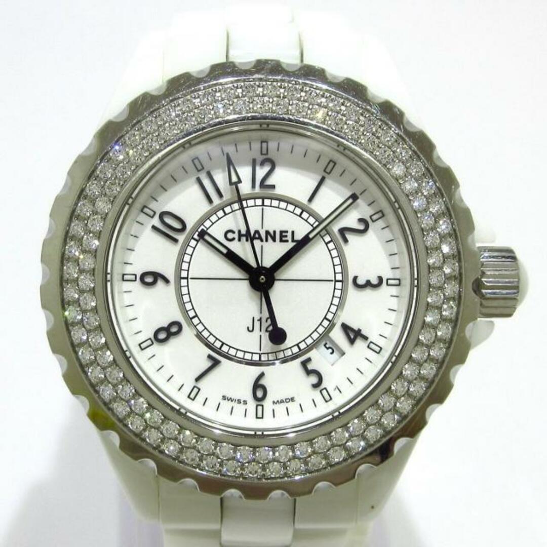 シャネル 腕時計 J12 H0967 レディース 白