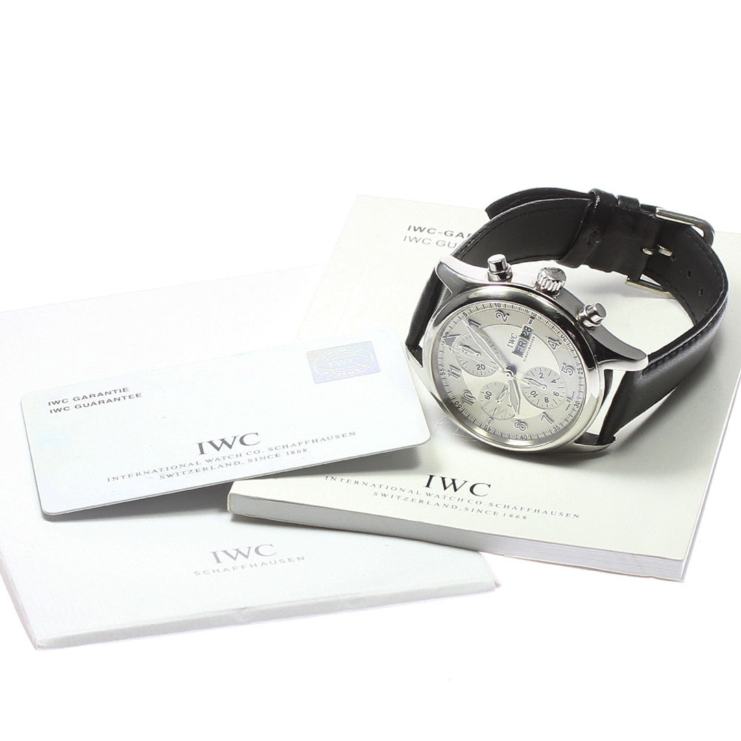IWC(インターナショナルウォッチカンパニー)のIWC IWC SCHAFFHAUSEN IW371702 スピットファイア クロノグラフ デイデイト 自動巻き メンズ 保証書付き_778353 メンズの時計(腕時計(アナログ))の商品写真