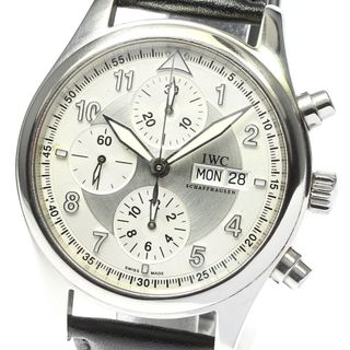 インターナショナルウォッチカンパニー(IWC)のIWC IWC SCHAFFHAUSEN IW371702 スピットファイア クロノグラフ デイデイト 自動巻き メンズ 保証書付き_778353(腕時計(アナログ))