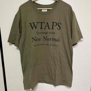 ダブルタップス(W)taps)の最終値下げ‼️売り尽くし‼️WTAPS  Tシャツ　オリーブ　サイズ3(Tシャツ/カットソー(半袖/袖なし))