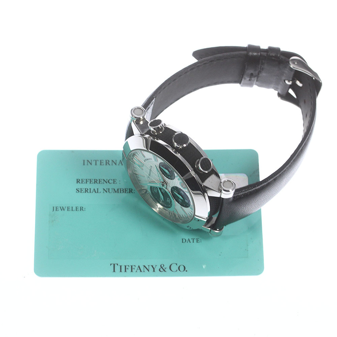 ティファニー TIFFANY&Co. Z1000.82.12A21A71A アトラスジェント クロノグラフ 自動巻き メンズ 良品 保証書付き_775801