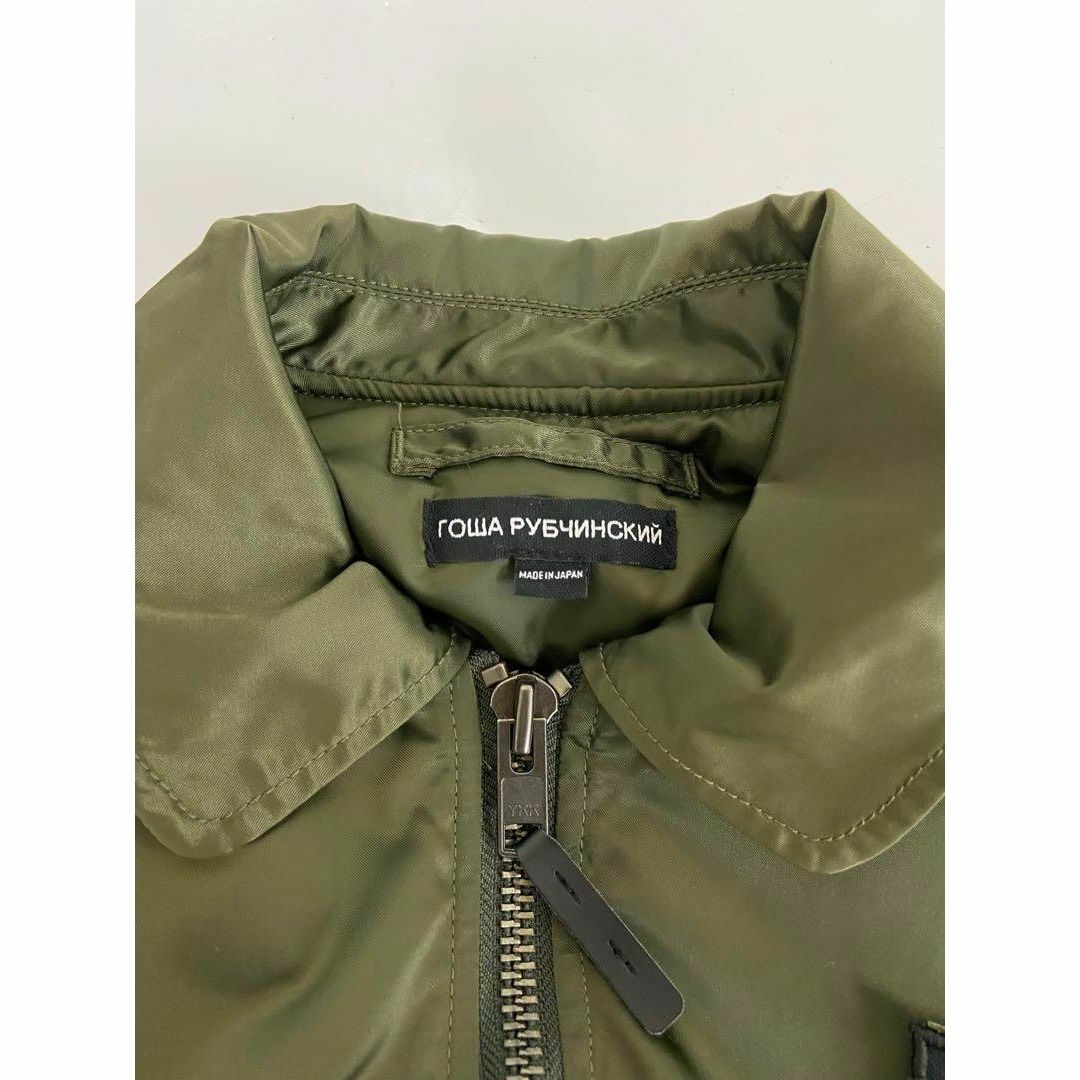 Gosha Rubchinskiy - 美品☆Gosha Rubchinskiy MA-1 BOMBER JACKETの