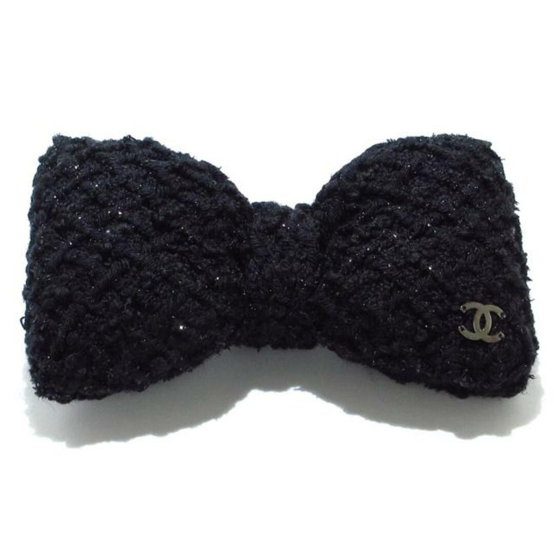 CHANEL - CHANEL(シャネル) バレッタ美品 - 黒の通販 by ブラン CHANEL - CHANEL(シャネル) バレッタ美品 - 黒の通販 by ブラン