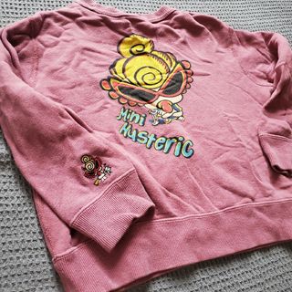 ヒステリックミニ(HYSTERIC MINI)のヒステリック  男女兼用キッズトレーナー100(Tシャツ/カットソー)