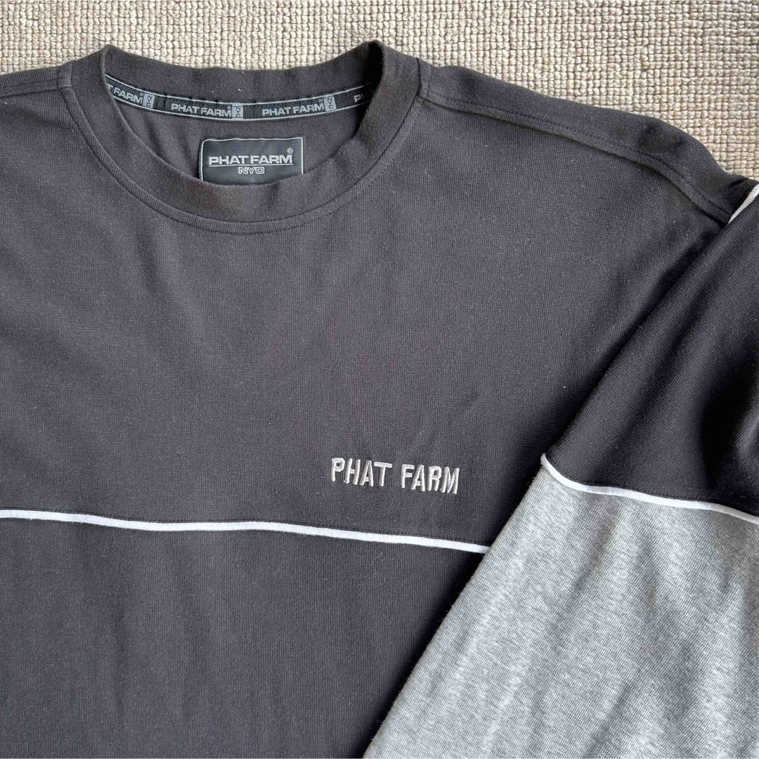 PHATFARM - PHATFARM ファットファーム 長袖 ロンT スウェット 黒 3XL ...