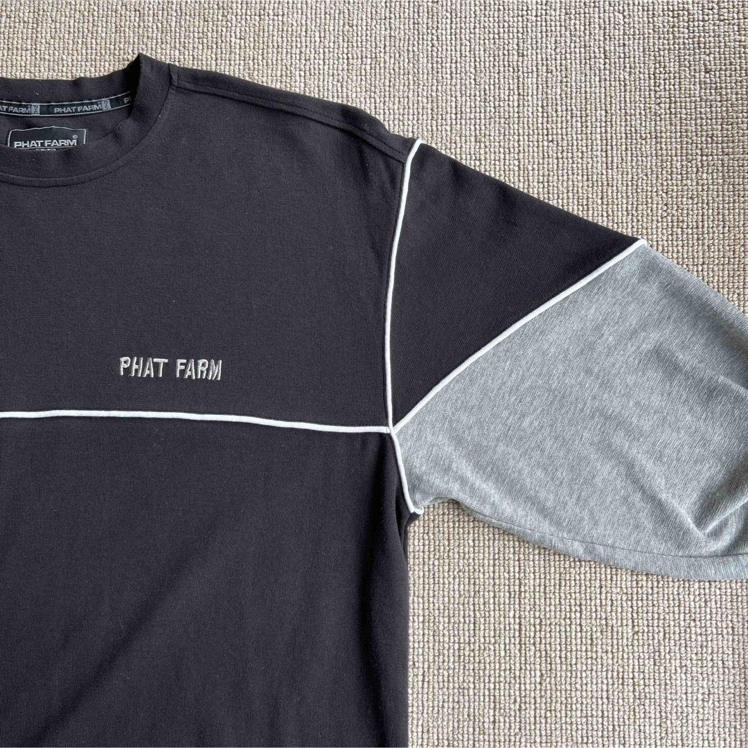 PHATFARM - PHATFARM ファットファーム 長袖 ロンT スウェット 黒 3XL ...