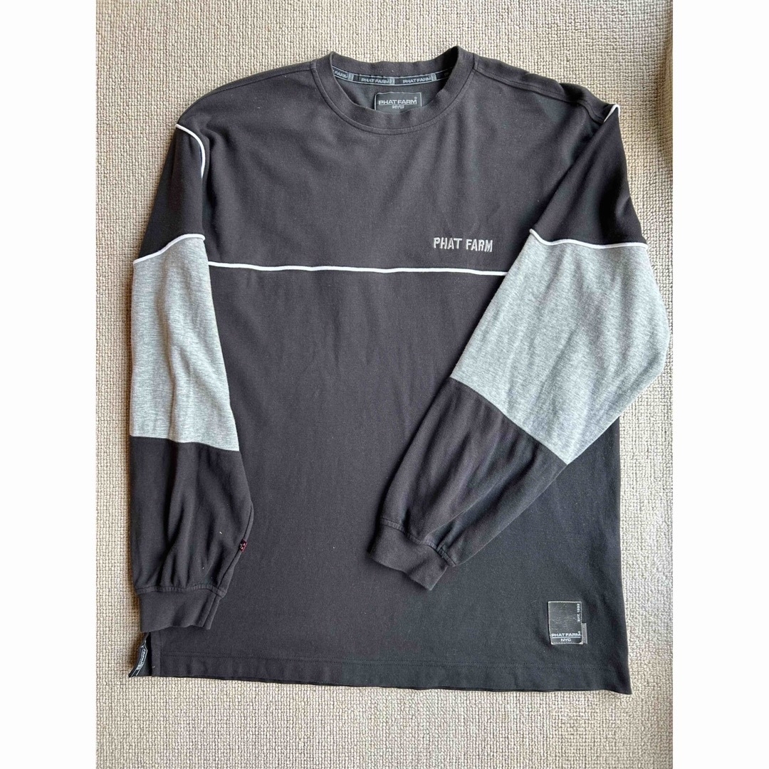 PHATFARM - PHATFARM ファットファーム 長袖 ロンT スウェット 黒 3XL ...