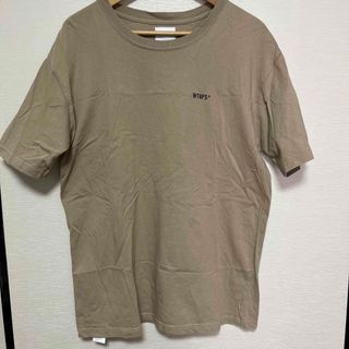 ダブルタップス(W)taps)のタイムセール‼️売り尽くし‼️WTAPS  Tシャツ　ベージュ　サイズ3(Tシャツ/カットソー(半袖/袖なし))