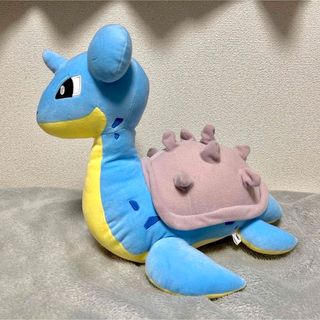 ポケモン(ポケモン)の【美品】 ラプラス ぬいぐるみ めちゃでか ポケットモンスターサン&ムーン(ぬいぐるみ)