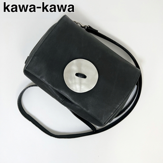 kawa-kawa - 23J14 kawakawa カワカワ ショルダーバッグ レザーの通販 ...