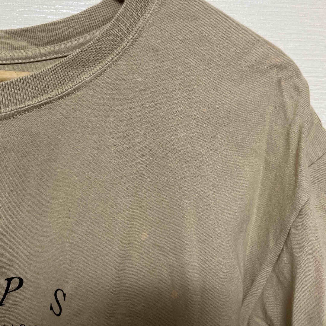 W)taps(ダブルタップス)の最終値下げ‼️売り尽くし‼️WTAPS Tシャツ　ベージュ　サイズ3 メンズのトップス(Tシャツ/カットソー(半袖/袖なし))の商品写真