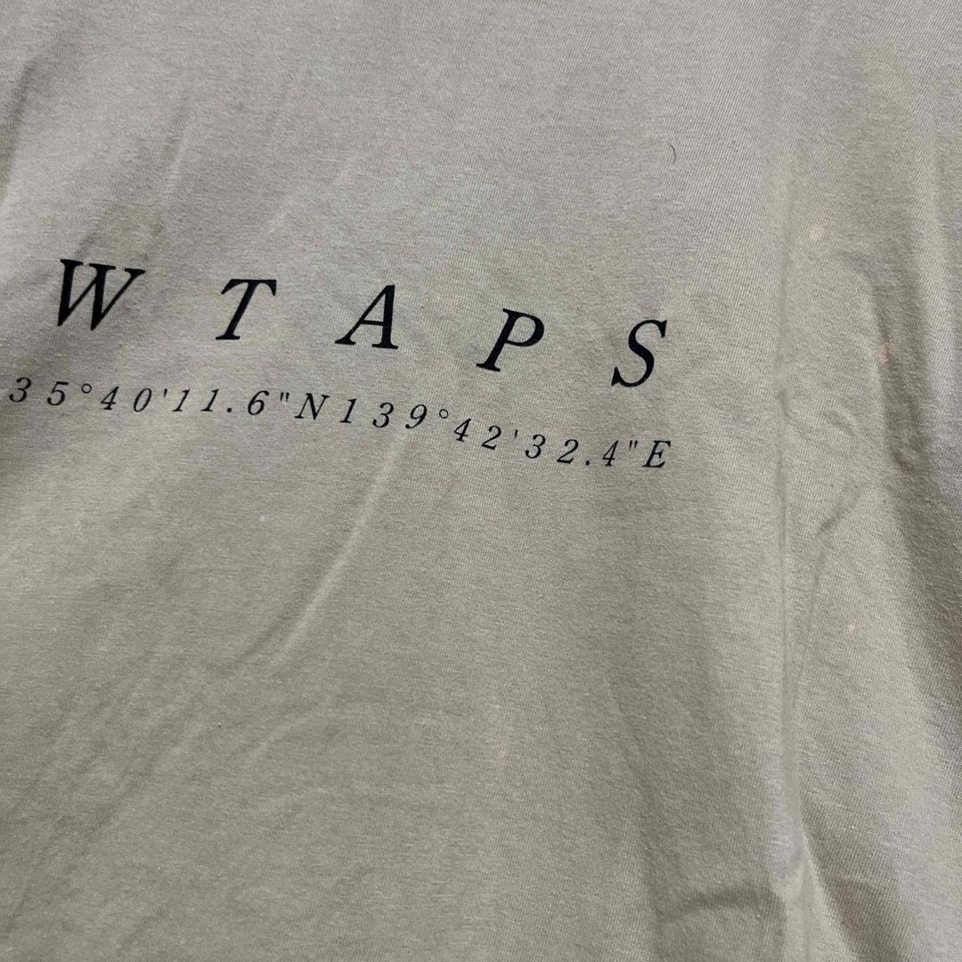 W)taps(ダブルタップス)の最終値下げ‼️売り尽くし‼️WTAPS Tシャツ　ベージュ　サイズ3 メンズのトップス(Tシャツ/カットソー(半袖/袖なし))の商品写真