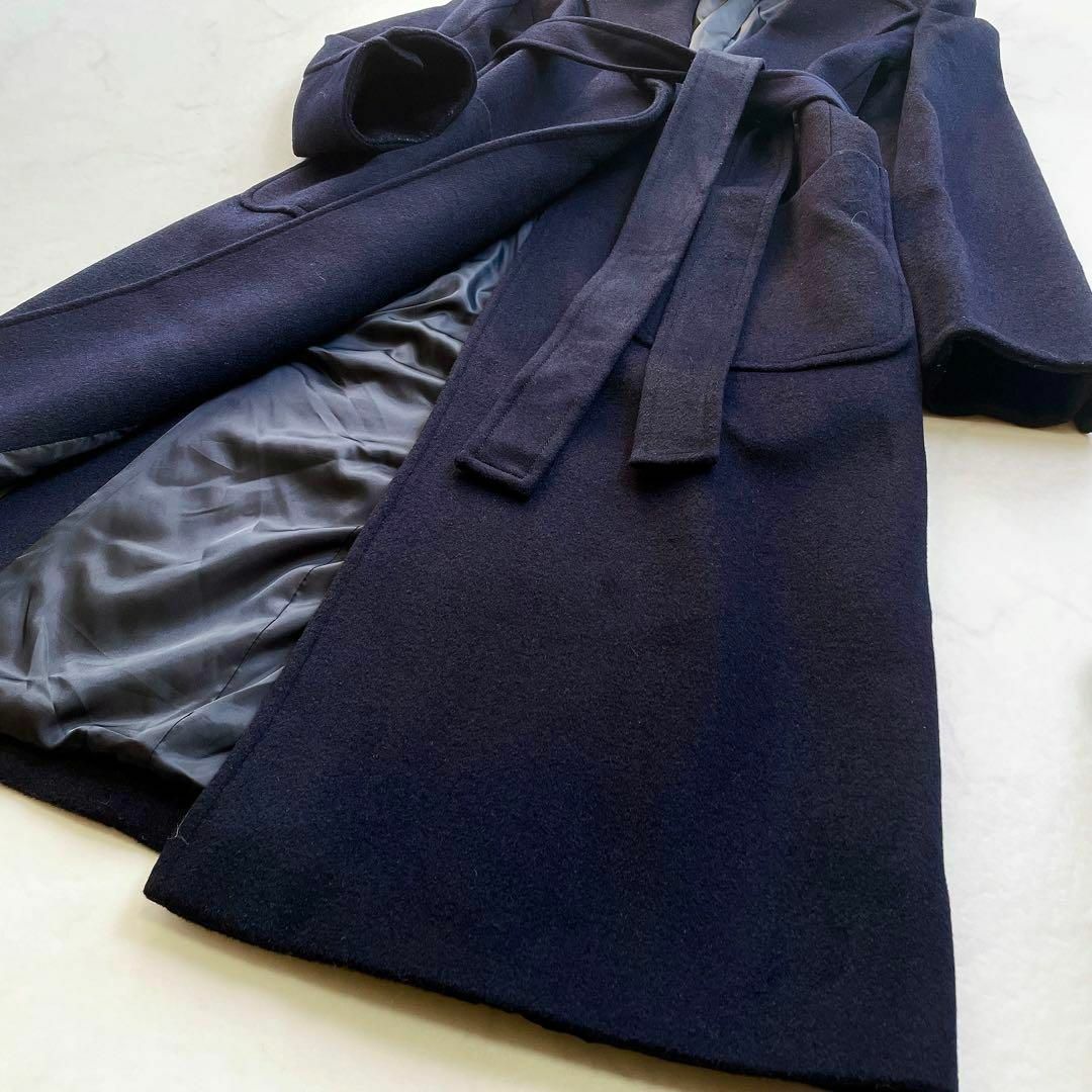 MAX&Co.】高級感＊美シルエット ベルテッドコート ロング丈 38