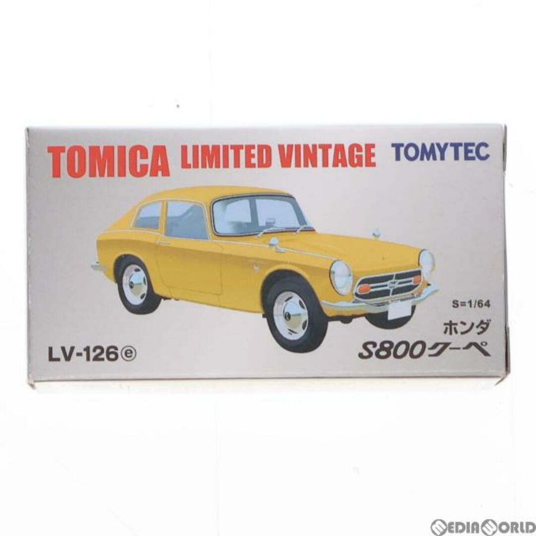 トミカリミテッドヴィンテージ LV-126e ホンダ S800 クーペ(黄) 1/64