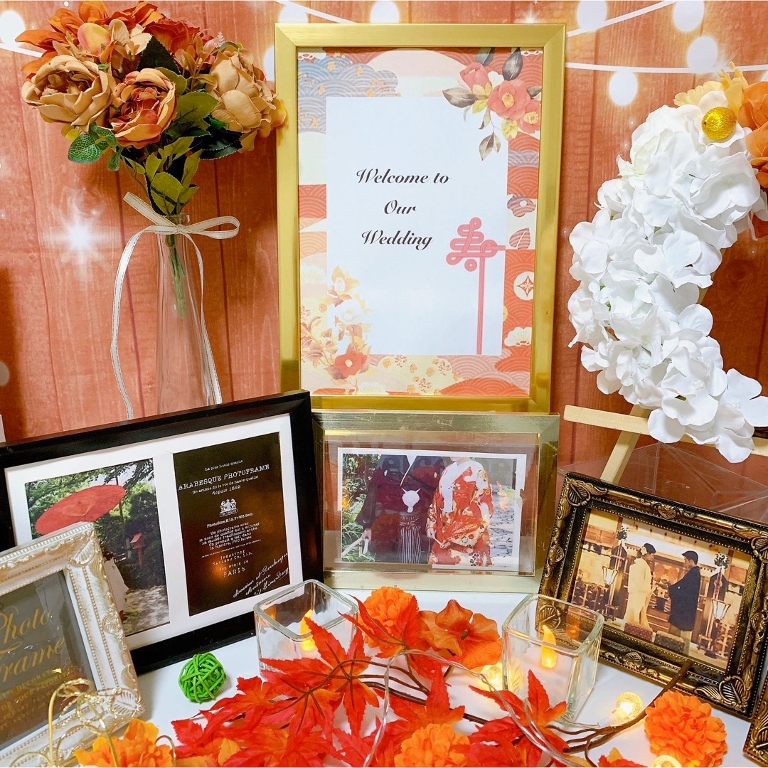 受注 No.1038 ウェルカムスペース 結婚式 まとめ売り 和婚 秋婚 受注 No.1038 ウェルカムスペース 結婚式 まとめ売り 和婚 秋婚