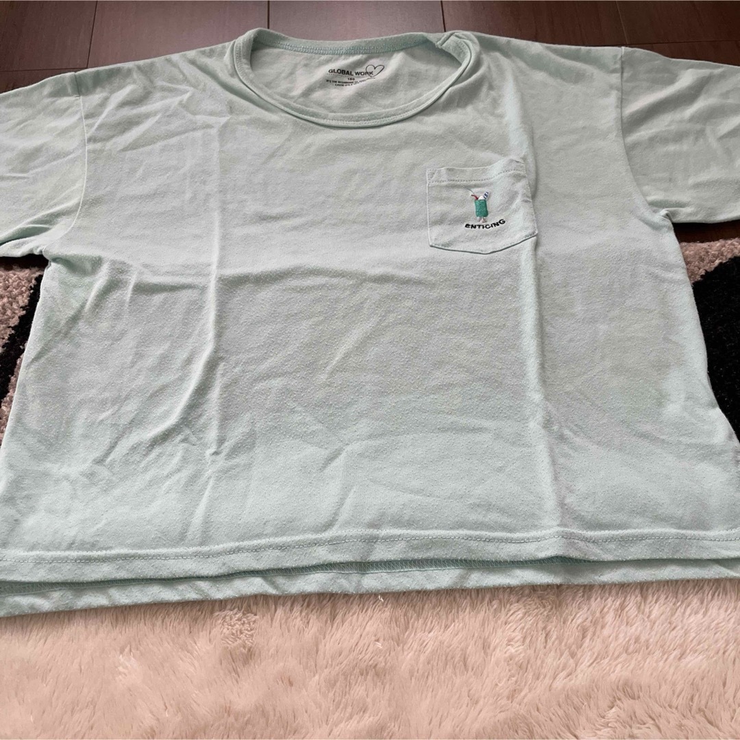 GLOBAL WORK(グローバルワーク)のGLOBAL WORK 半袖Tシャツ キッズ/ベビー/マタニティのキッズ服女の子用(90cm~)(Tシャツ/カットソー)の商品写真