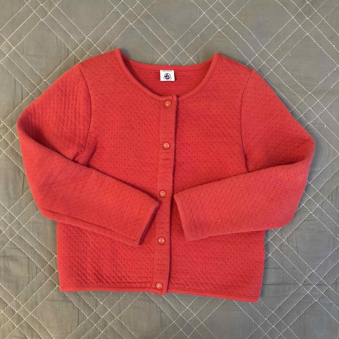 PETIT BATEAU(プチバトー)のpetit bateau カーディガン　6ans キッズ/ベビー/マタニティのキッズ服女の子用(90cm~)(カーディガン)の商品写真