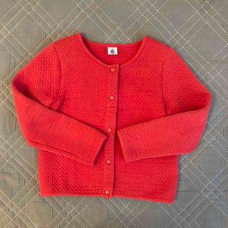 プチバトー(PETIT BATEAU)のpetit bateau カーディガン　6ans(カーディガン)