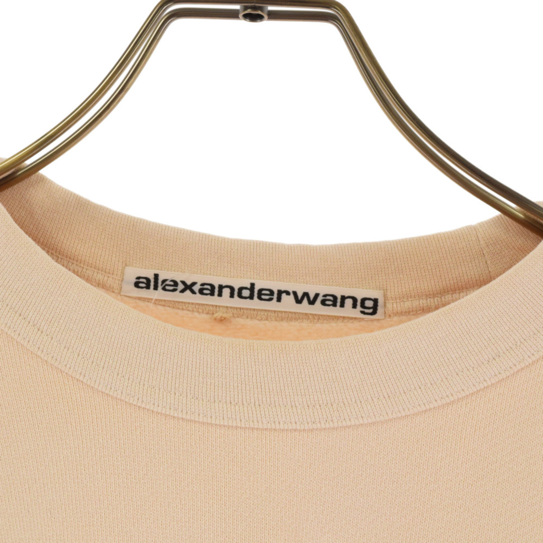 ALEXANDER WANG アレキサンダーワン クルーネックスウェットトレーナー ベージュ UCC2221530