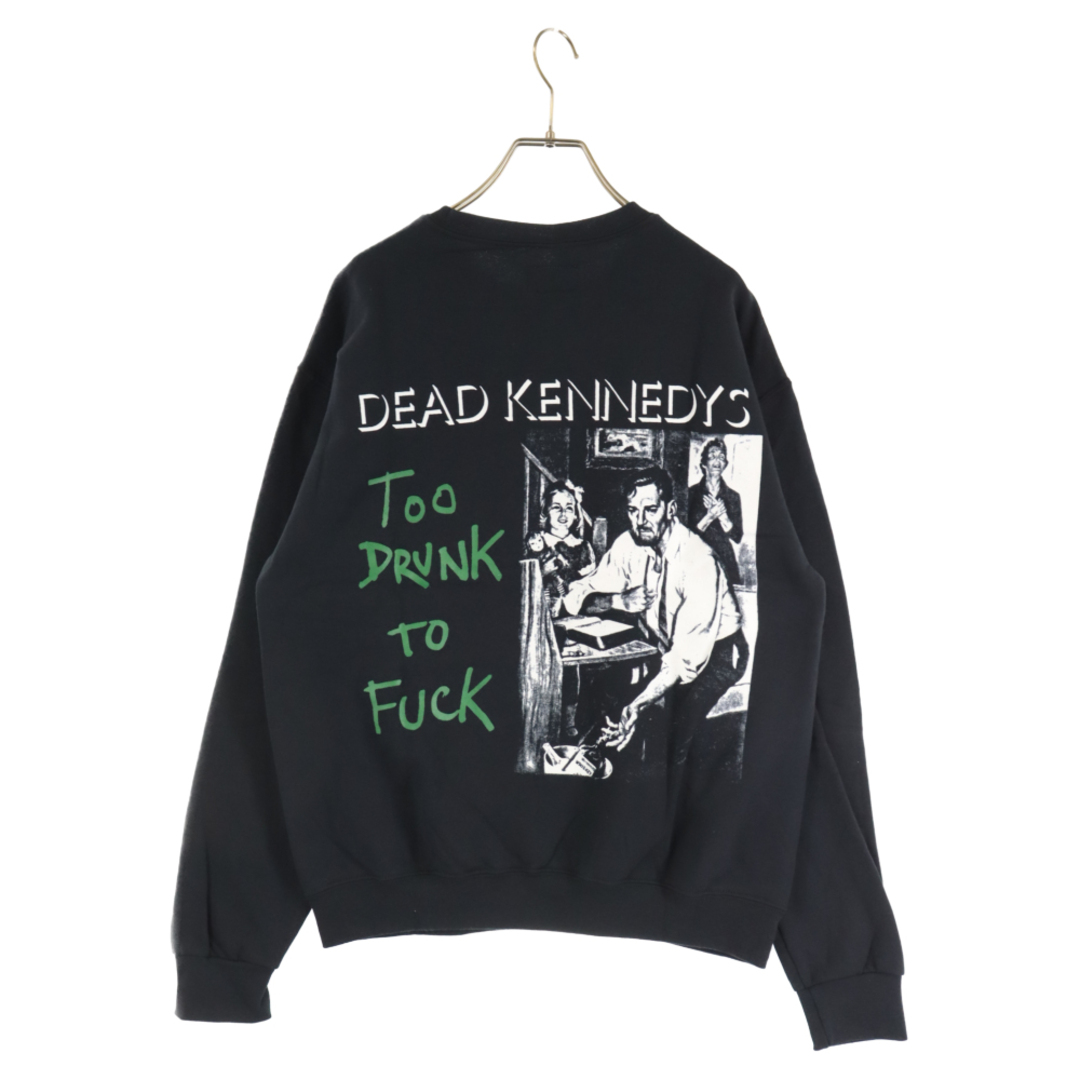 WACKO MARIA(ワコマリア)のWACKO MARIA ワコマリア 23AW DEAD KENNEDYS CREWNECK SWEAT SHIRT デッドケネディーズ プルオーバー クルーネックスウェットシャツ トレーナー ブラック メンズのトップス(スウェット)の商品写真