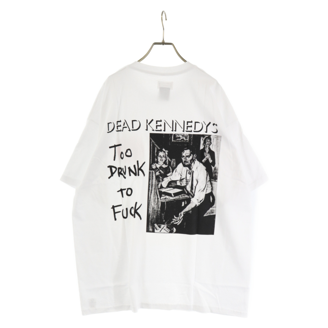 WACKO MARIA ワコマリア 23AW DEAD KENNEDYS T-SHIRT デッドケネディーズ ショートスリーブTシャツ ホワイト 半袖Tシャツ