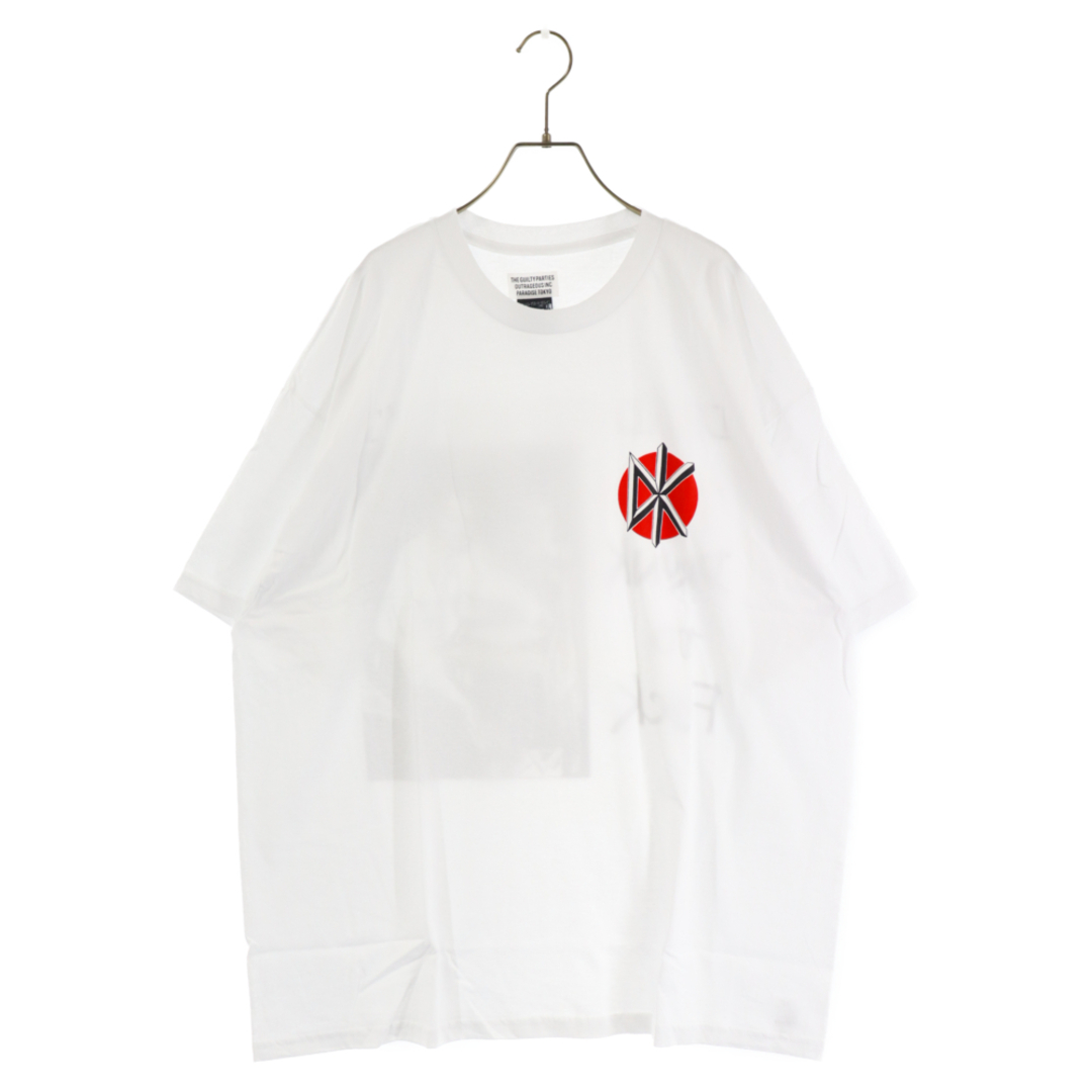 WACKO MARIA ワコマリア 23AW DEAD KENNEDYS T-SHIRT デッドケネディーズ ショートスリーブTシャツ ホワイト 半袖Tシャツ