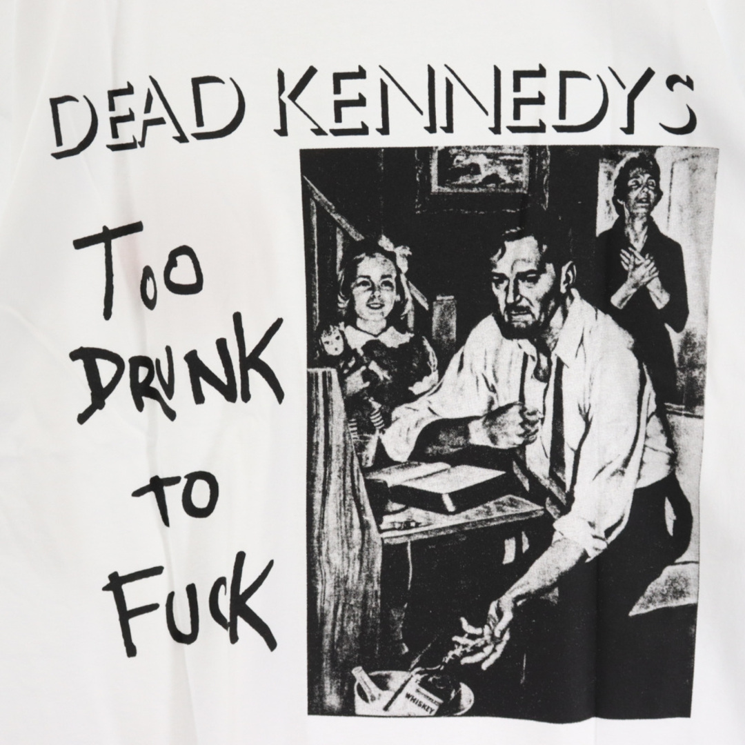 WACKO MARIA ワコマリア 23AW DEAD KENNEDYS T-SHIRT デッドケネディーズ ショートスリーブTシャツ ホワイト 半袖Tシャツ