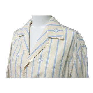 Gucci - Gucci グッチ 半袖ボウリングシャツ オープンカラー ダブルG