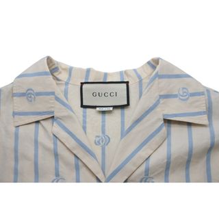 Gucci - Gucci グッチ 半袖ボウリングシャツ オープンカラー ダブルG