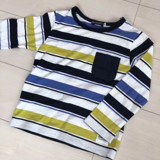 ベベ(BeBe)のBeBe ボーダーカットソー　110㎝(Tシャツ/カットソー)