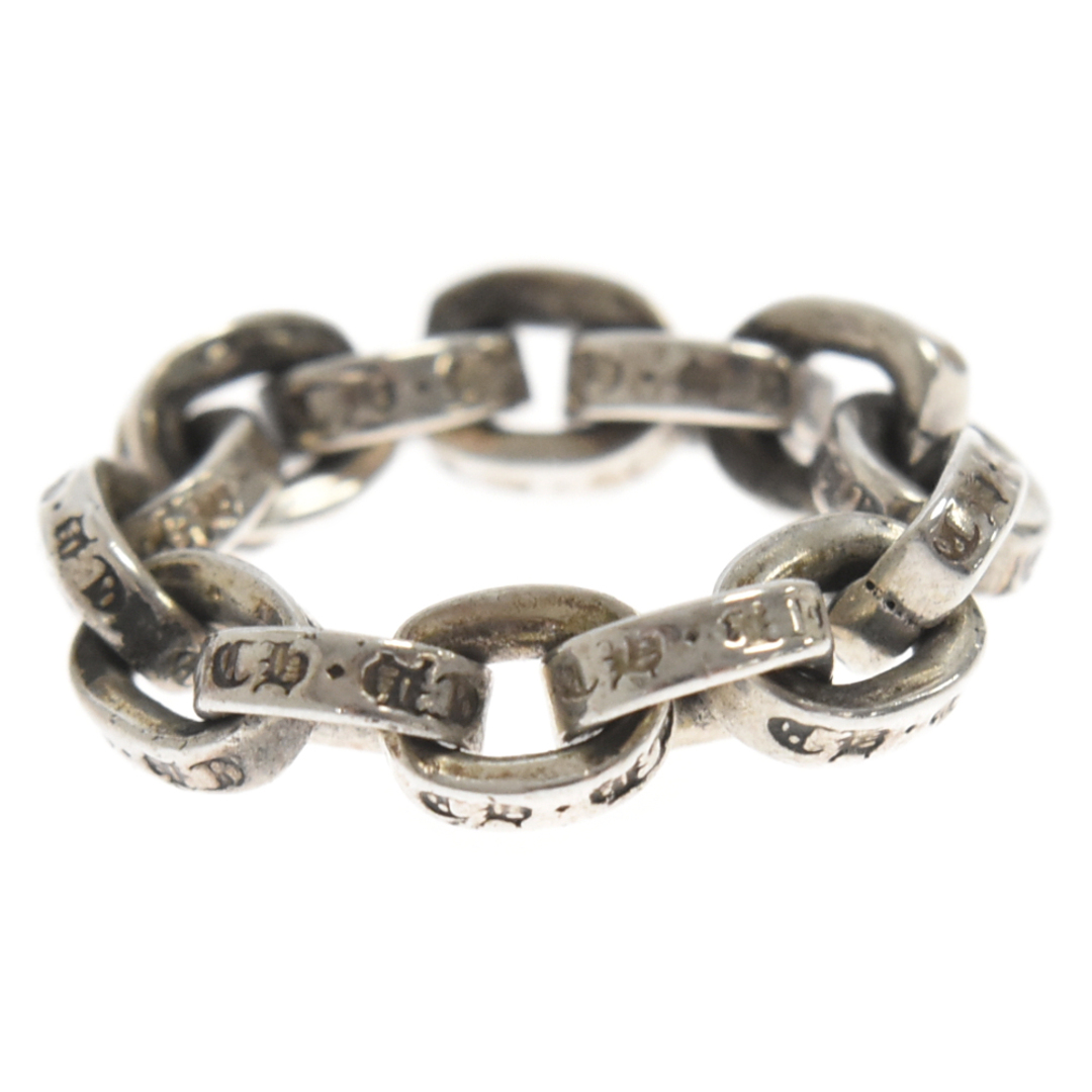 Chrome Hearts(クロムハーツ)のCHROME HEARTS クロムハーツ PAPER CHAIN RING/ペーパーチェーン シルバーリング メンズのアクセサリー(リング(指輪))の商品写真