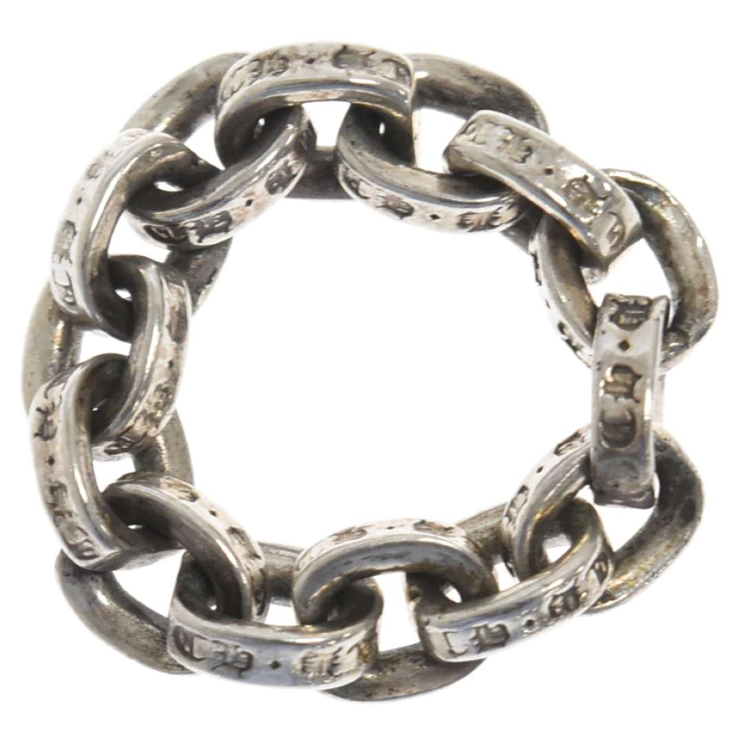 Chrome Hearts(クロムハーツ)のCHROME HEARTS クロムハーツ PAPER CHAIN RING/ペーパーチェーン シルバーリング メンズのアクセサリー(リング(指輪))の商品写真