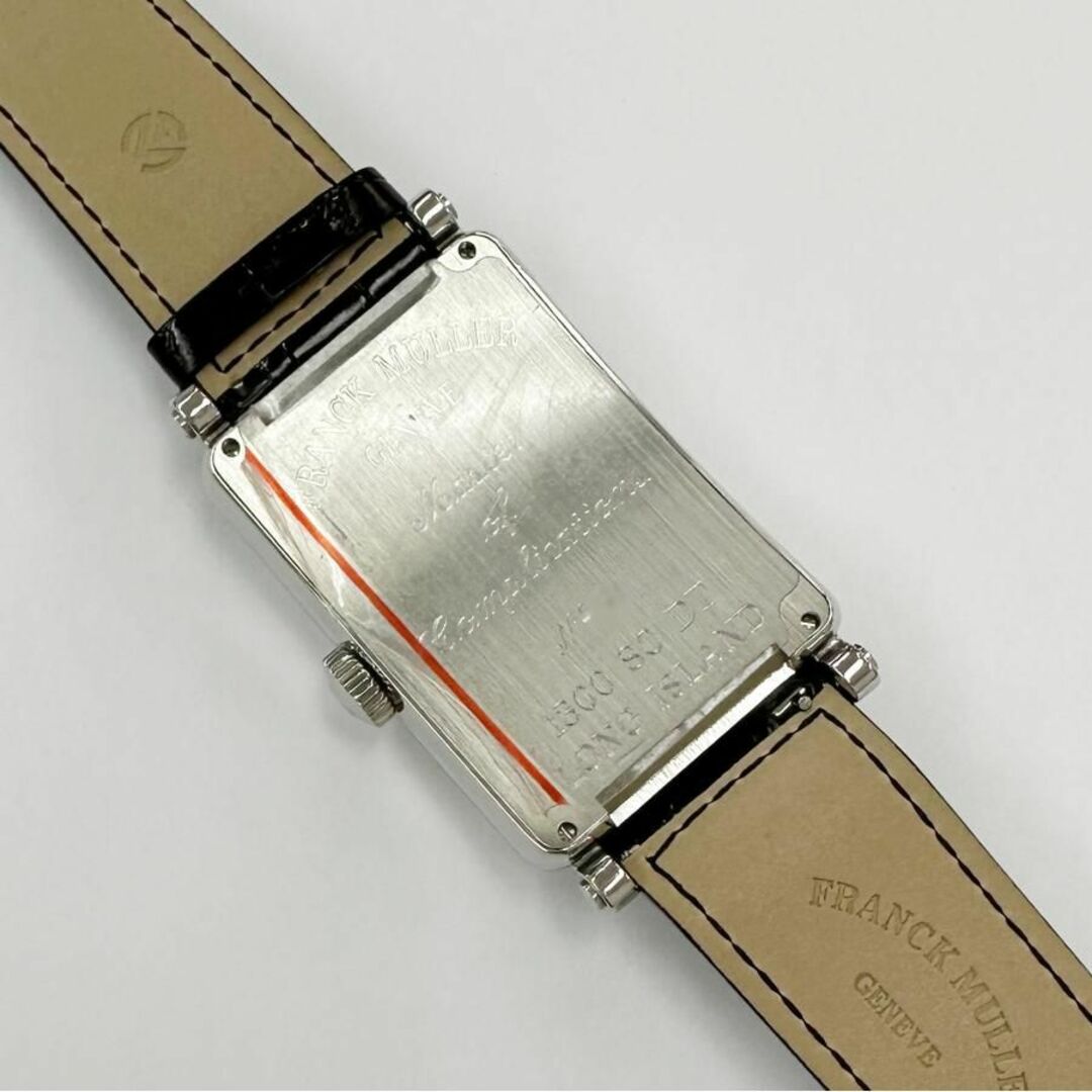 FRANCK MULLER フランクミューラー 1300SCDT Long Island Date ロングアイランド デイト シルバー 自動巻き J49459