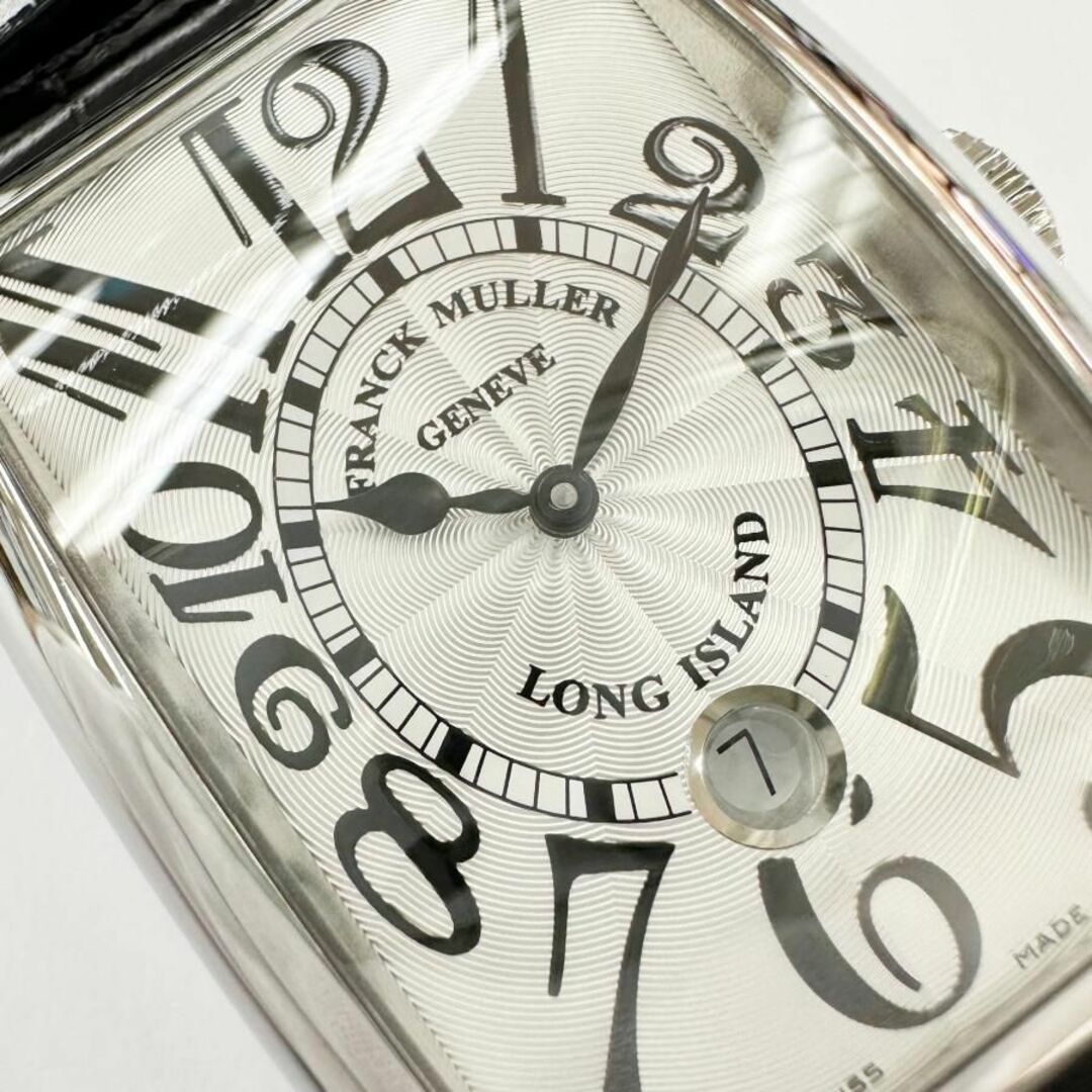 FRANCK MULLER(フランクミュラー)のFRANCK MULLER フランクミューラー 1300SCDT Long Island Date ロングアイランド デイト シルバー 自動巻き J49459 メンズの時計(腕時計(アナログ))の商品写真