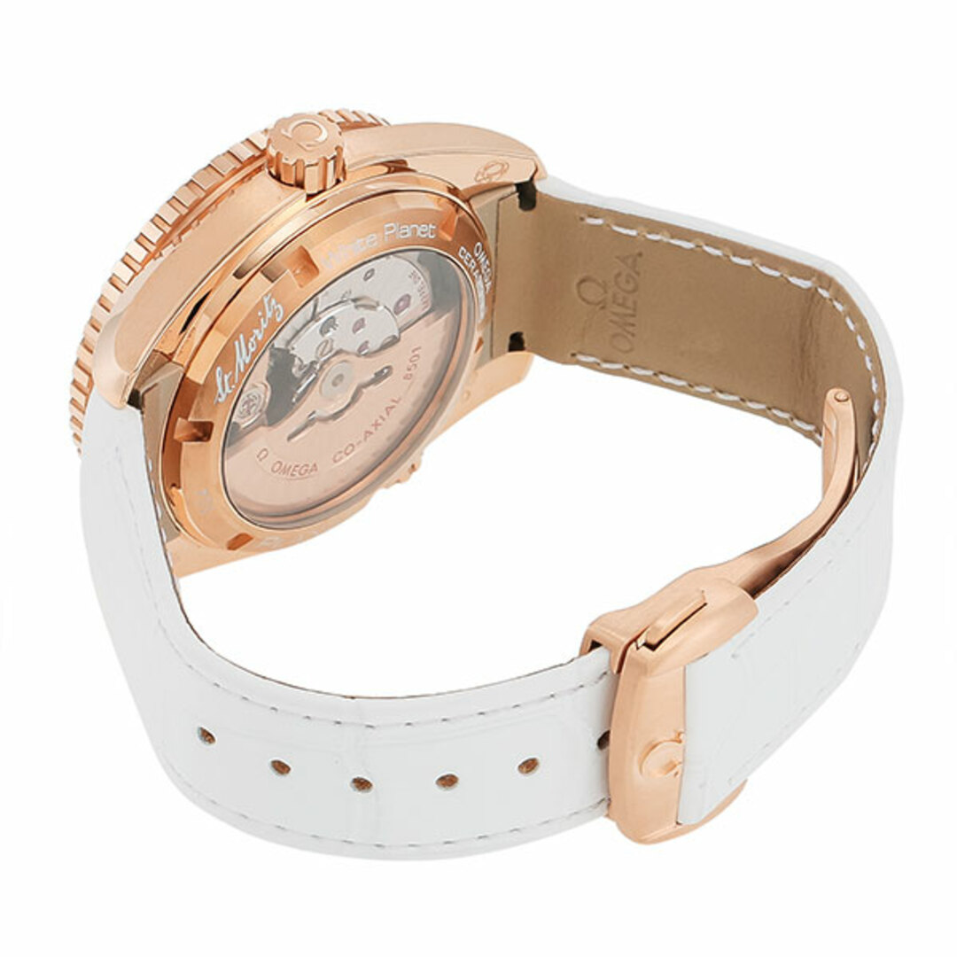 OMEGA(オメガ)の【新品】オメガ OMEGA 腕時計 メンズ 232.63.42.21.04.001 シーマスター プラネットオーシャン 600M コーアクシャル 42mm 自動巻き（Cal.8521/手巻き付） ホワイトxホワイト アナログ表示 メンズの時計(腕時計(アナログ))の商品写真