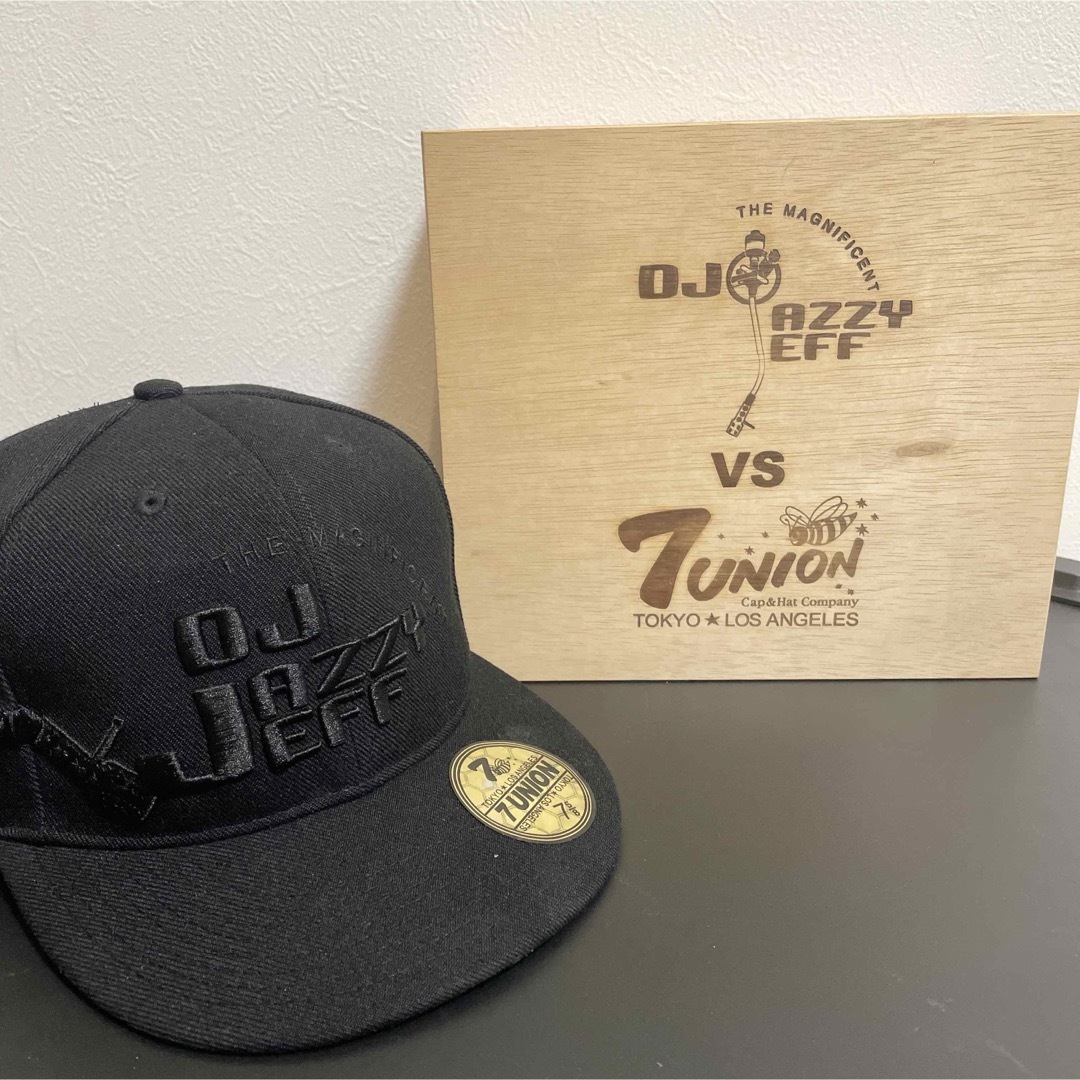 RULERセブンユニオン 7union×DJ jazzyjeff ベースボールCAP DJ