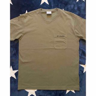 コロンビア(Columbia)の超美品⭐︎コロンビア⭐︎ロゴティシャツ(Tシャツ/カットソー(半袖/袖なし))