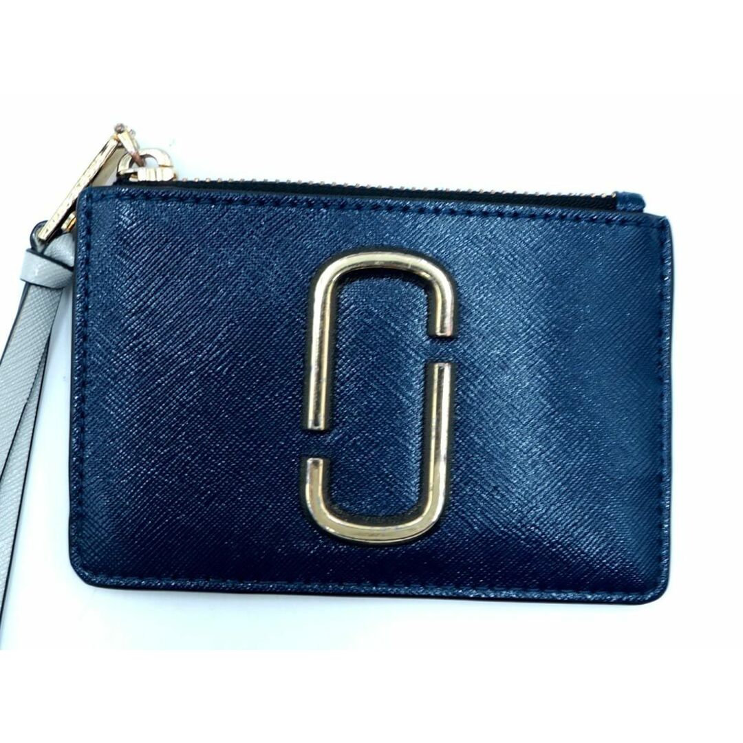 MARC JACOBS マークジェイコブス M0014283 スナップショット コインケース 財布 紺 ■■ レディース