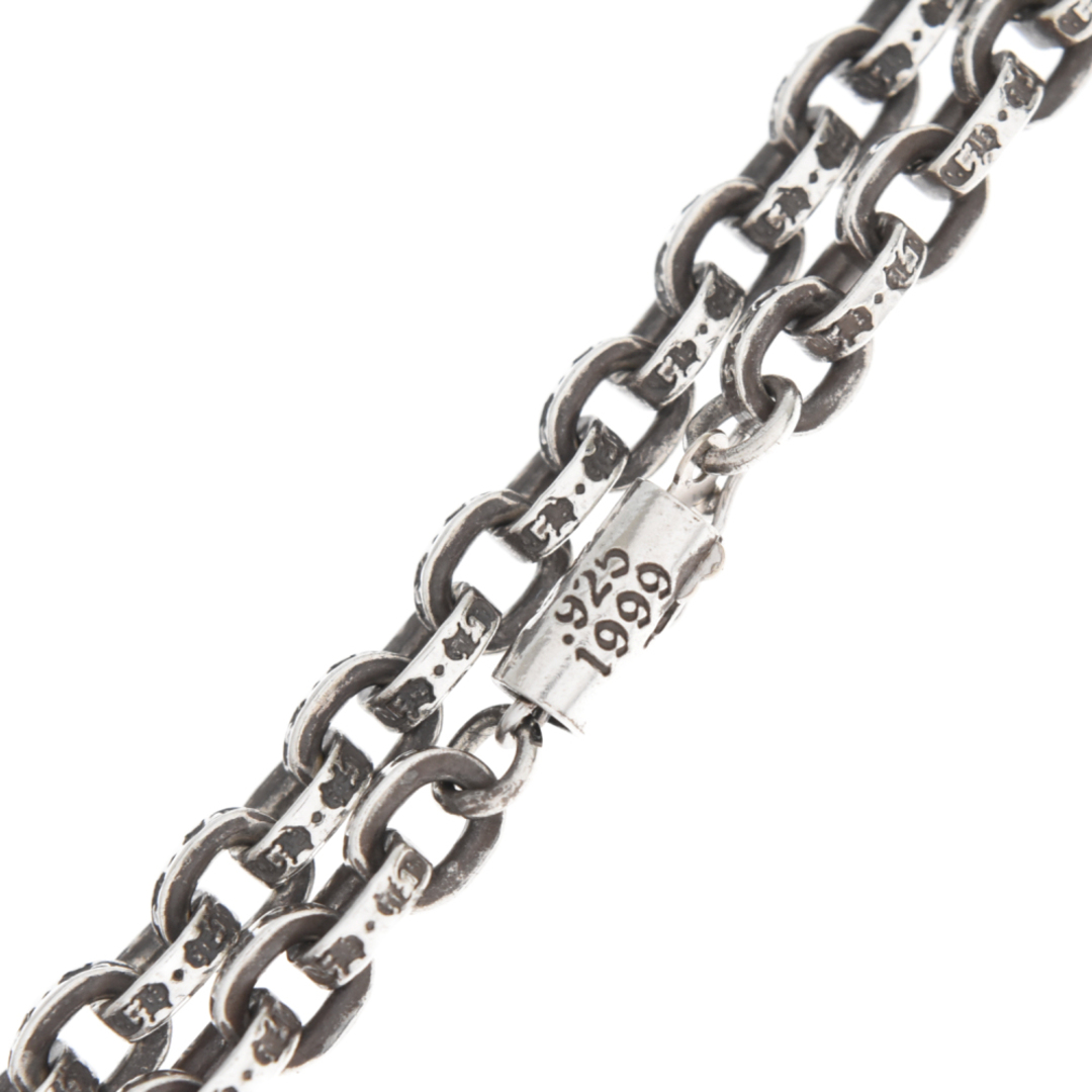 CHROME HEARTS クロムハーツ PAPER CHAIN 20 ペーパーチェーン 20inch シルバーネックレス ネックレスチェーン シルバー 3