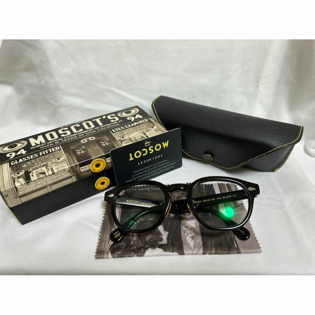 ■ MOSCOT モスコット レムトッシュMP 49 ブラック 日本限定モデル