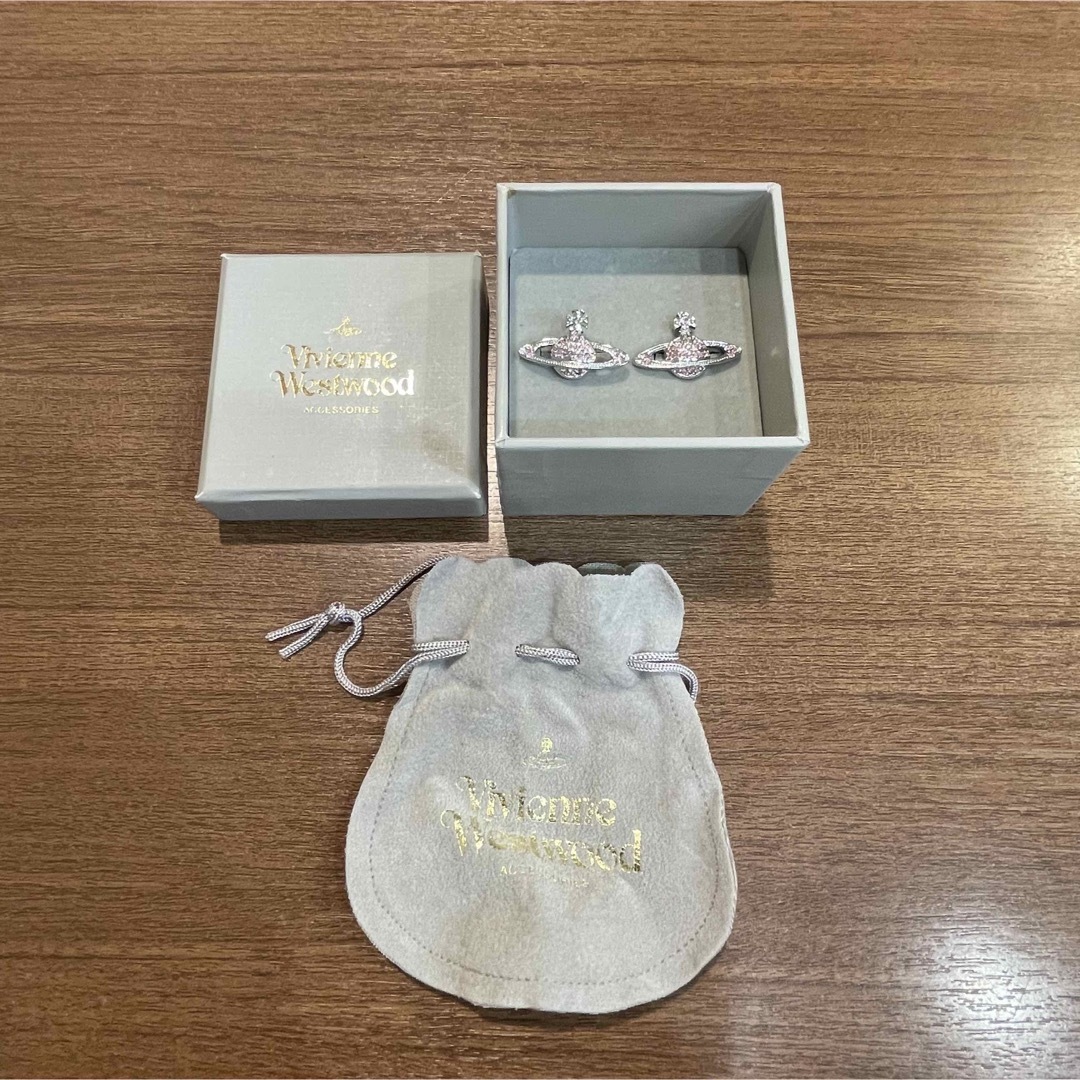 値下げ☆新品箱ありvivienneピアス- 値下げ☆新品箱ありvivienneピアス-