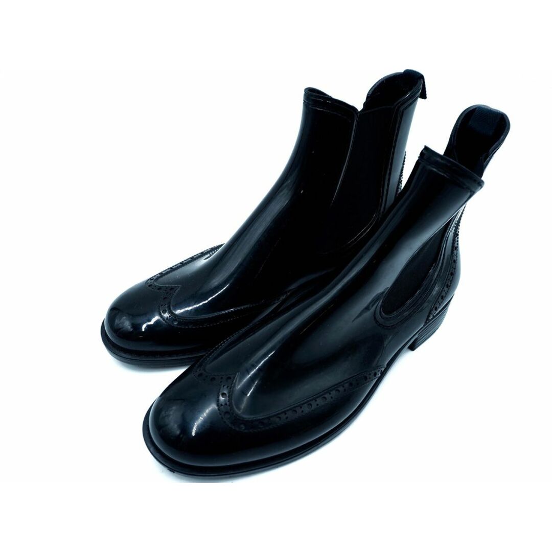 Traditional Weatherwear トラディショナル ウェザーウェア サイドゴア レイン ブーツ size37（23.5cm）/黒 ■■ レディース