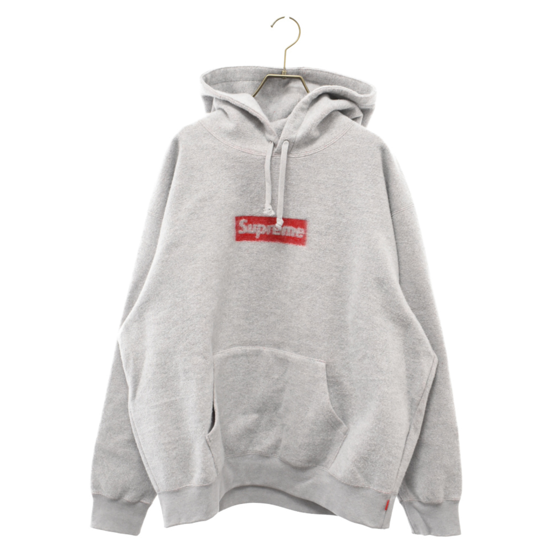 SUPREME シュプリーム 23SS Inside Out Box Logo Hooded Sweatshirt インサイドアウト ボックスロゴフーディー スウェットパーカー グレー