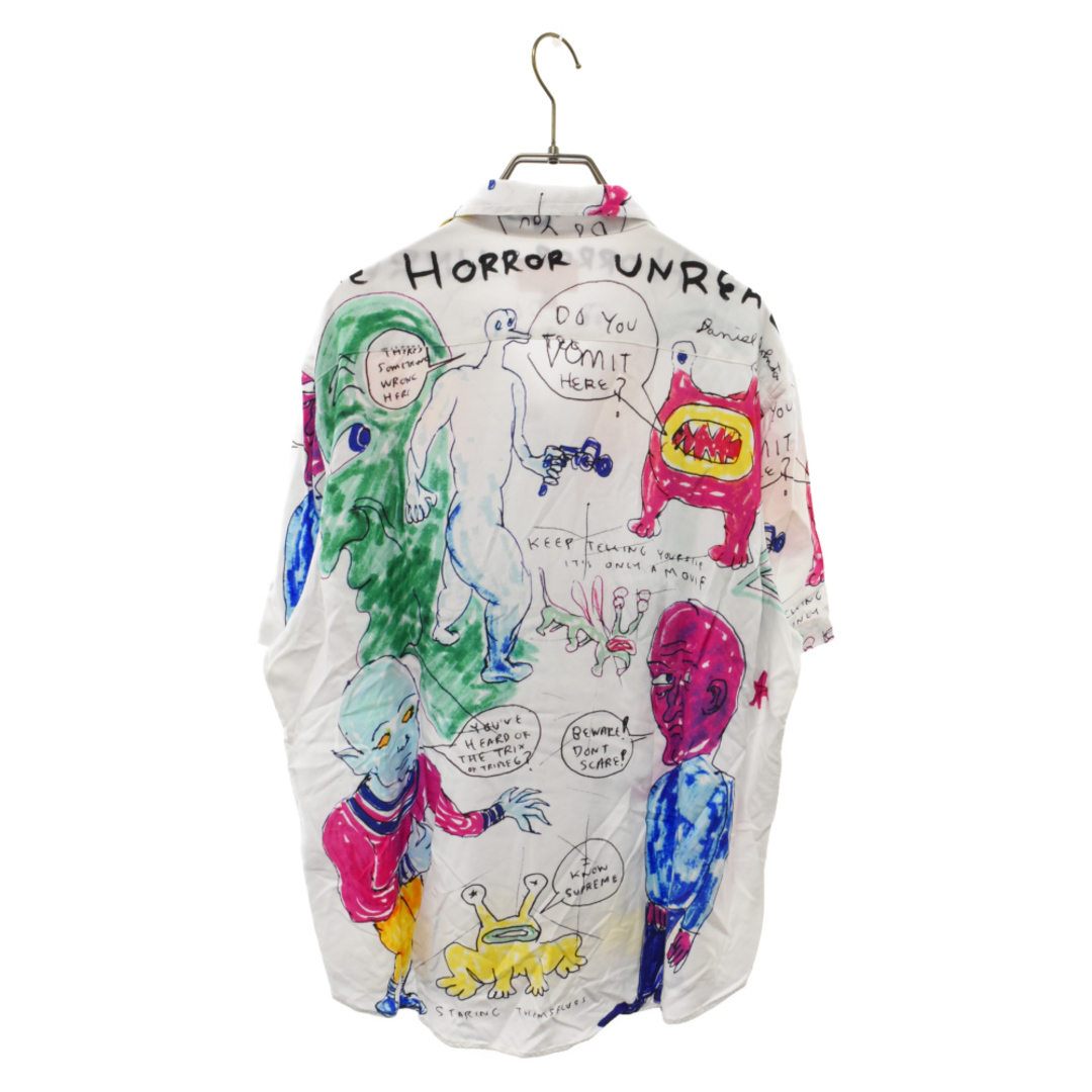 SUPREME シュプリーム 20SS Daniel Johnston Rayon S/S Shirt ダニエルジョンストンレーヨン半袖シャツ ホワイト