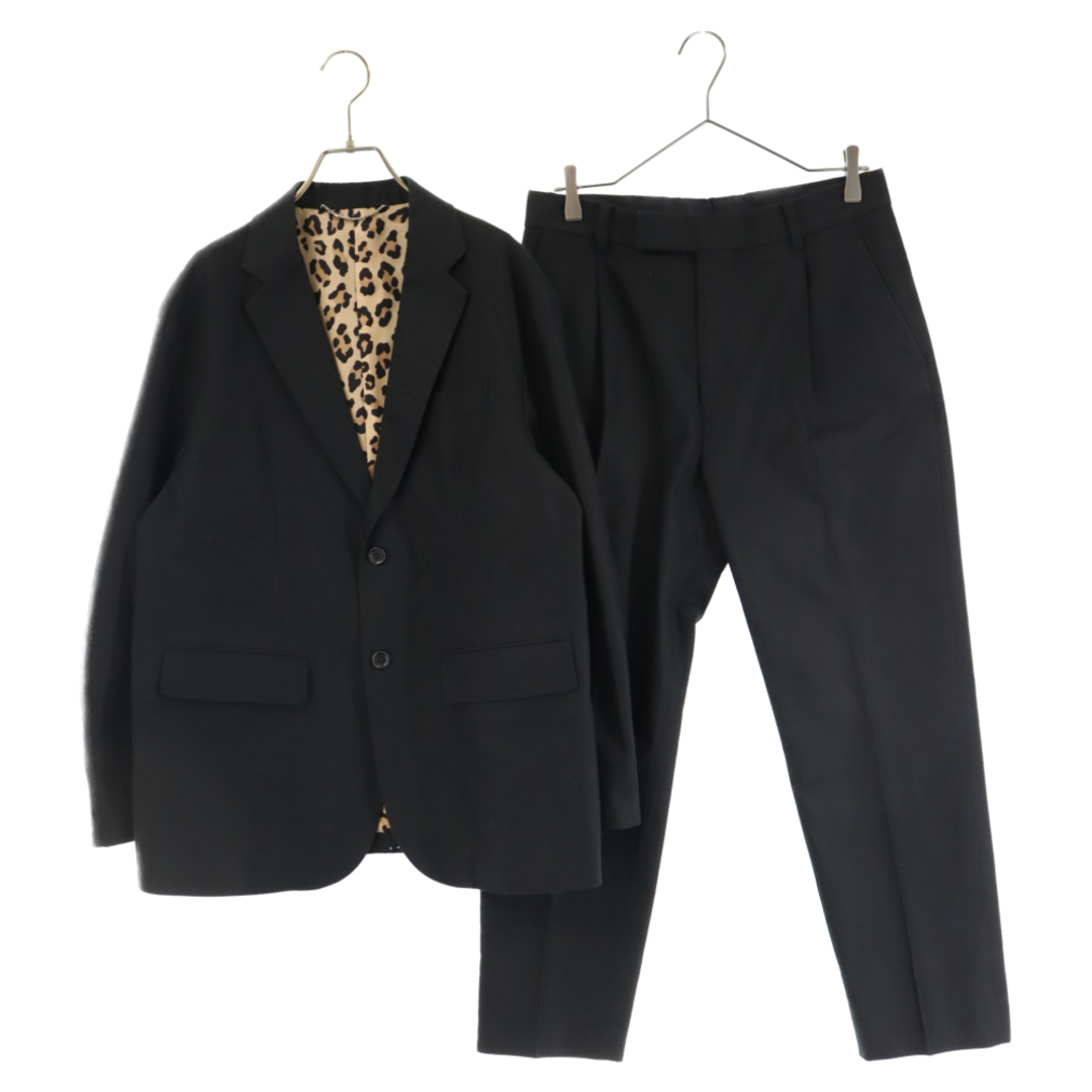WACKO MARIA ワコマリア 22SS UNCONSTRUCTED JACKET TYPE-2 PLEATED TROUSERS コットンテーラード ジャケット テーパード スラックス パンツ セットアップ ブラック | フリマアプリ ラクマ